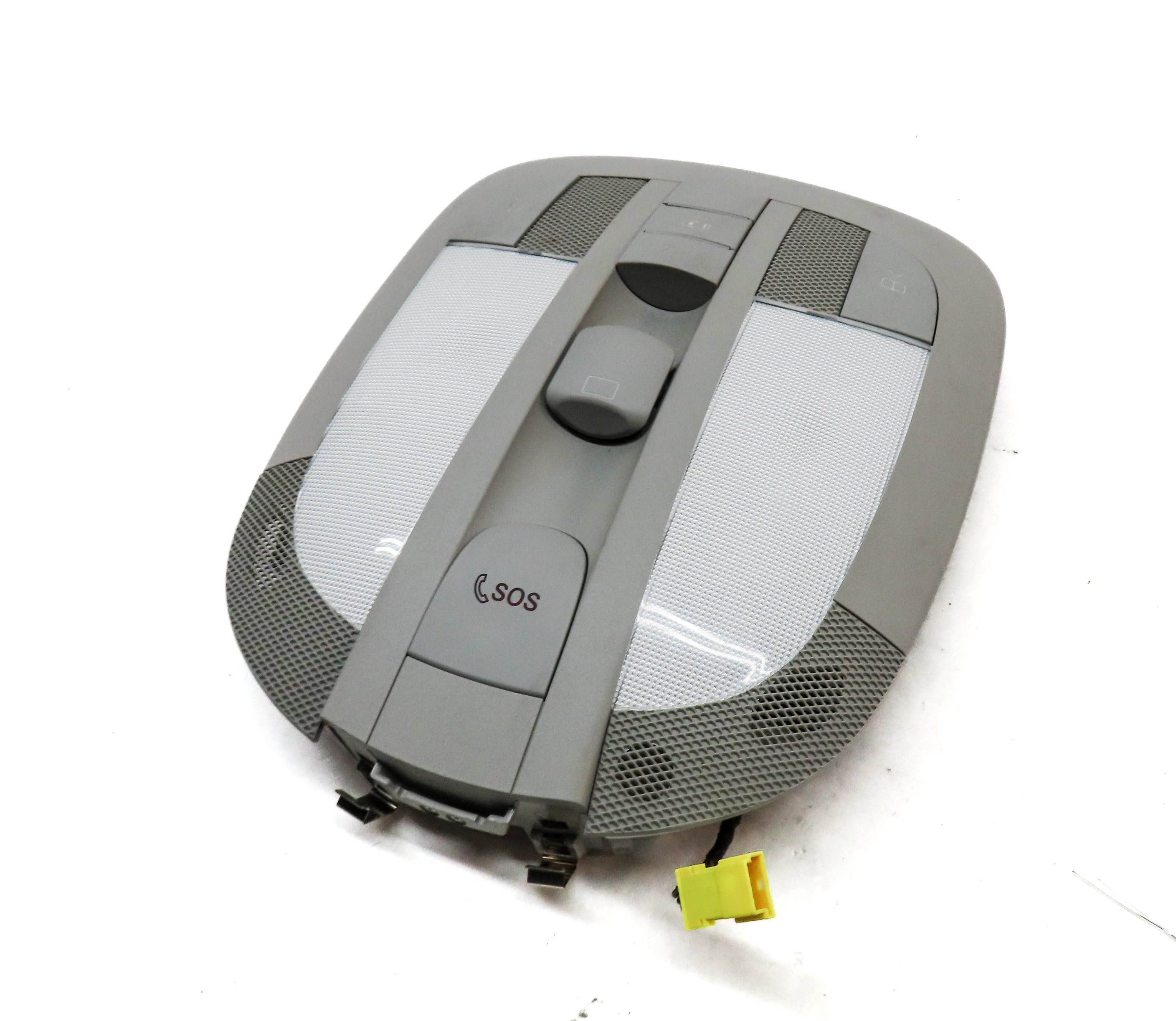 2011 MERCEDES GL450 (X164) FRONT OVERHEAD DOME LIGHT LAMP w/SWITCHES (GRAY) — exact item pictured
